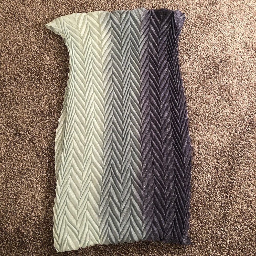 Ombré infinity scarf